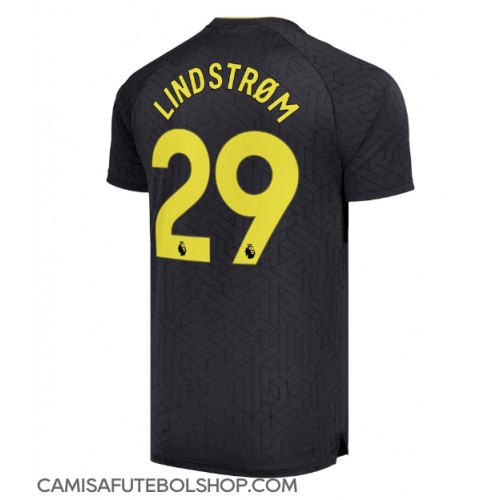Camisa de time de futebol Everton Jesper Lindstrom #29 Replicas 2º Equipamento 2024-25 Manga Curta
